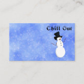 Visitenkarte abkühlen (Vorderseite)