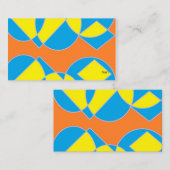 Visitenkarte : Abstraktes Design (Vorne/Hinten)