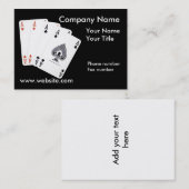 Visitenkarte Ace Company (Vorne/Hinten)