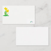 Visitenkarte/Affodien Visitenkarte (Vorne/Hinten)