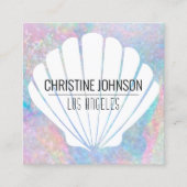 Visitenkarte am Samt (Vorderseite)