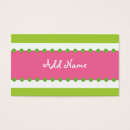 Visitenkarte angesagte Küken (Vorderseite)