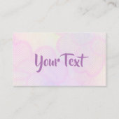 Visitenkarte - Aquarell (Vorderseite)