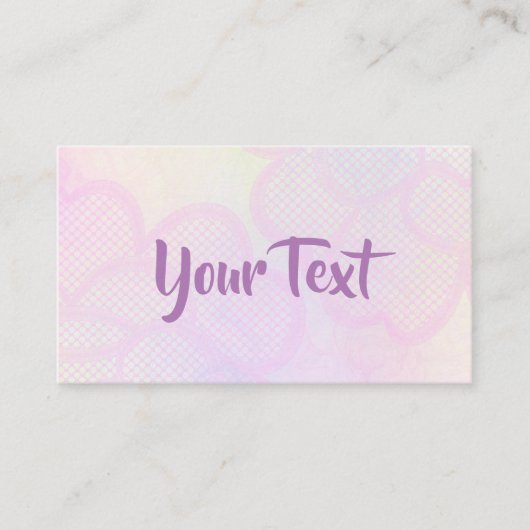 Visitenkarte - Aquarell (Vorderseite)