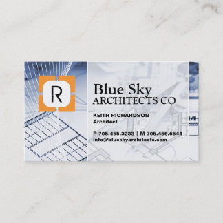 VISITENKARTE ARCHITECT COMPANY