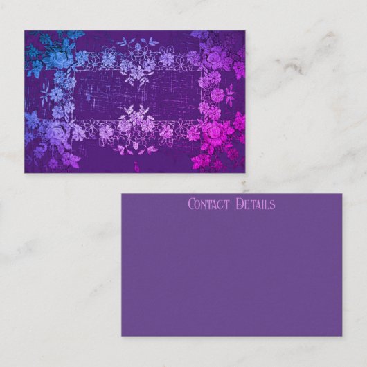 Visitenkarte ART&DESIGN STYLE (Vorne/Hinten)