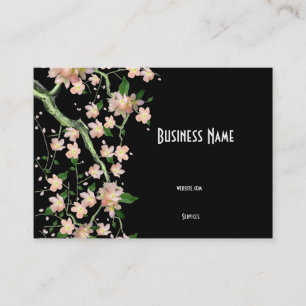 Visitenkarte Asiatische Pfirsichblossom