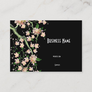 Visitenkarte Asiatische Pfirsichblossom