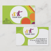 Visitenkarte Assoziation (Vorne/Hinten)