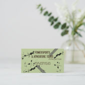 Visitenkarte - ATV 4 Wheeler Adventures Mud Tire (Stehend Vorderseite)