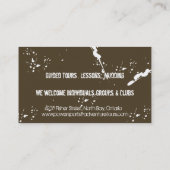 Visitenkarte - ATV 4 Wheeler Adventures Mud Tire (Rückseite)