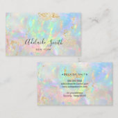 Visitenkarte aus optischem Stein (Vorne/Hinten)