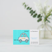 VISITENKARTE AUTO (Stehend Vorderseite)