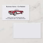 Visitenkarte: Autos/Automobil Visitenkarte (Vorne/Hinten)