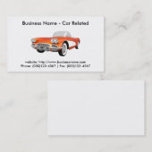 Visitenkarte: Autos / Automobil Visitenkarte (Vorne/Hinten)