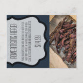 Visitenkarte Baby Pink Cosmos auf Nav Postkarte (Rückseite)