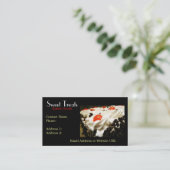 Visitenkarte Bakery Dessert Company (Stehend Vorderseite)