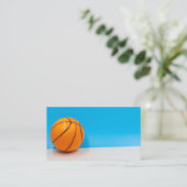 Visitenkarte Basketball (Stehend Vorderseite)