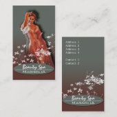 Visitenkarte - Beauty Wellness-Center (Vorne/Hinten)