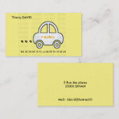 VISITENKARTE BEFÖRDERT (Vorne/Hinten)