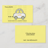 VISITENKARTE BEFÖRDERT (Vorne/Hinten)