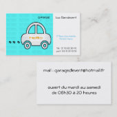 VISITENKARTE BEFÖRDERT (Vorne/Hinten)