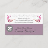 Visitenkarte Begleitkarte (Vorderseite)