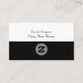 Visitenkarte Begleitkarte (Rückseite)