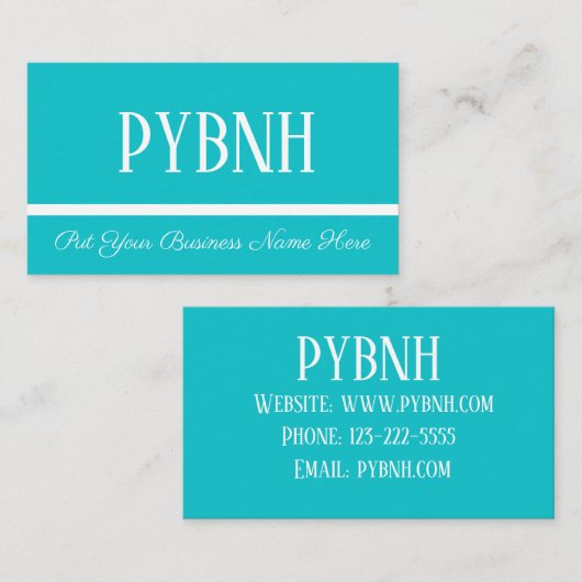 Visitenkarte Begleitkarte (Vorne/Hinten)