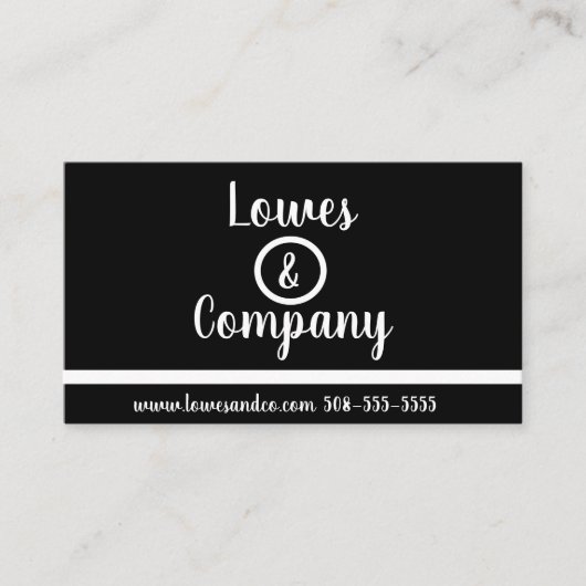 Visitenkarte Begleitkarte (Vorderseite)