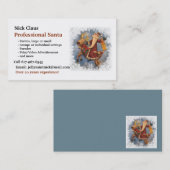 Visitenkarte: Beruflicher Santa Visitenkarte (Vorne/Hinten)