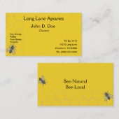 Visitenkarte - Bienenhaus - Imkerei (Vorne/Hinten)