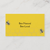 Visitenkarte - Bienenhaus - Imkerei (Rückseite)