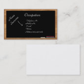 Visitenkarte: Bildung u. Training Visitenkarte (Vorne/Hinten)