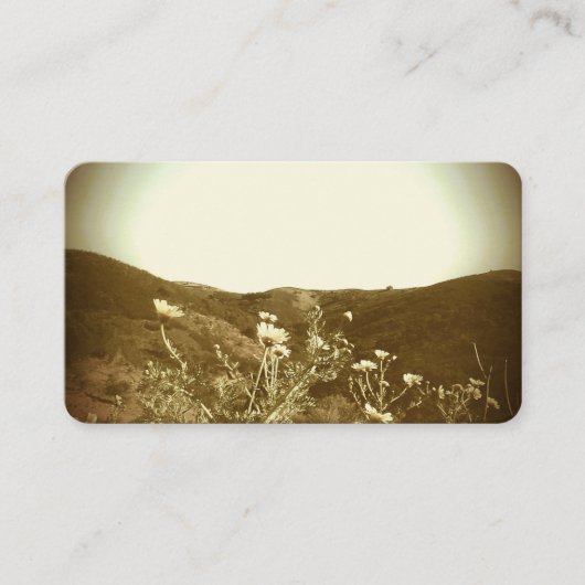 Visitenkarte BLUME ART DESIGN (Vorderseite)