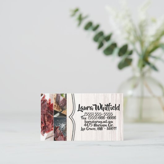 Visitenkarte Boots Country Rustic Western Wear Ba (Stehend Vorderseite)