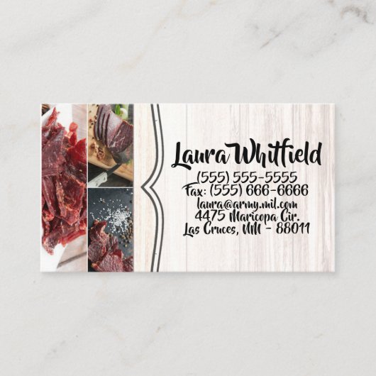 Visitenkarte Boots Country Rustic Western Wear Ba (Vorderseite)