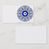 Visitenkarte-böse Augen Visitenkarte (Vorne/Hinten)