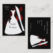 Visitenkarte Bridal Dress Boutique Business 2 (Vorne/Hinten)