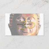 Visitenkarte, Buddha sieht über Sie! Visitenkarte (Rückseite)