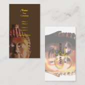 Visitenkarte, Buddha sieht über Sie! Visitenkarte (Vorne/Hinten)