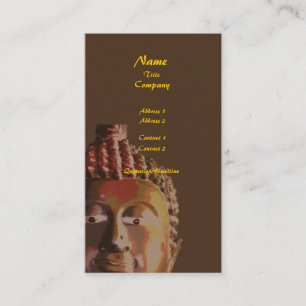 Visitenkarte, Buddha wacht über dich! Visitenkarte