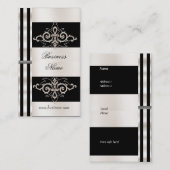 Visitenkarte Business Art Deco (Vorne/Hinten)