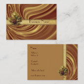 Visitenkarte Business Gold Silber (Vorne/Hinten)