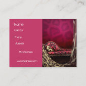 Visitenkarte Business Interior Design (Rückseite)