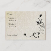 Visitenkarte Business mit altem Papier (005006) (Rückseite)