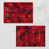 Visitenkarte Business Red Double Mix (Vorne/Hinten)