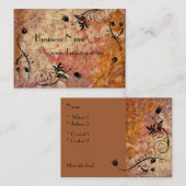 Visitenkarte Business Rustic Old Paper (017P06) (Vorne/Hinten)