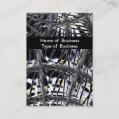 Visitenkarte Business Silver Weve Black (Rückseite)