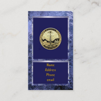 Visitenkarte Camelot Zauberer-Ritter-König-Arthur